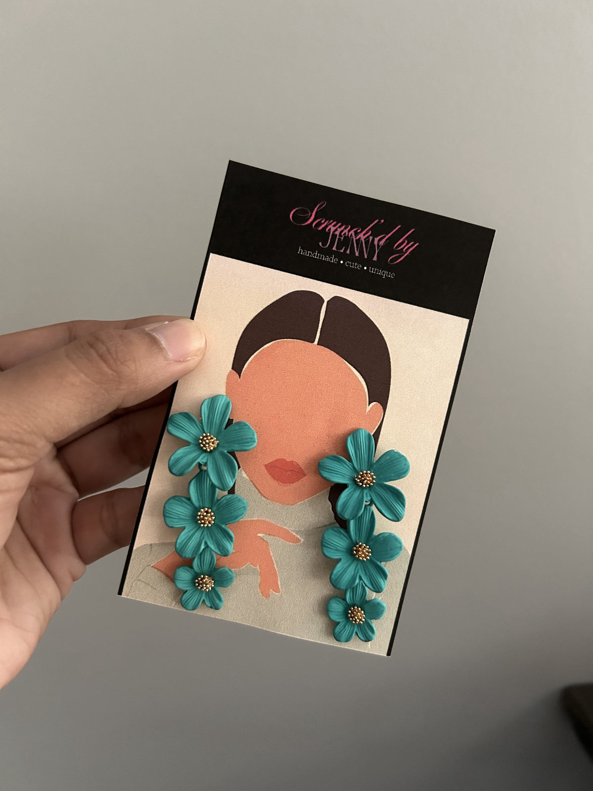 Handmade Blue Earring Collection