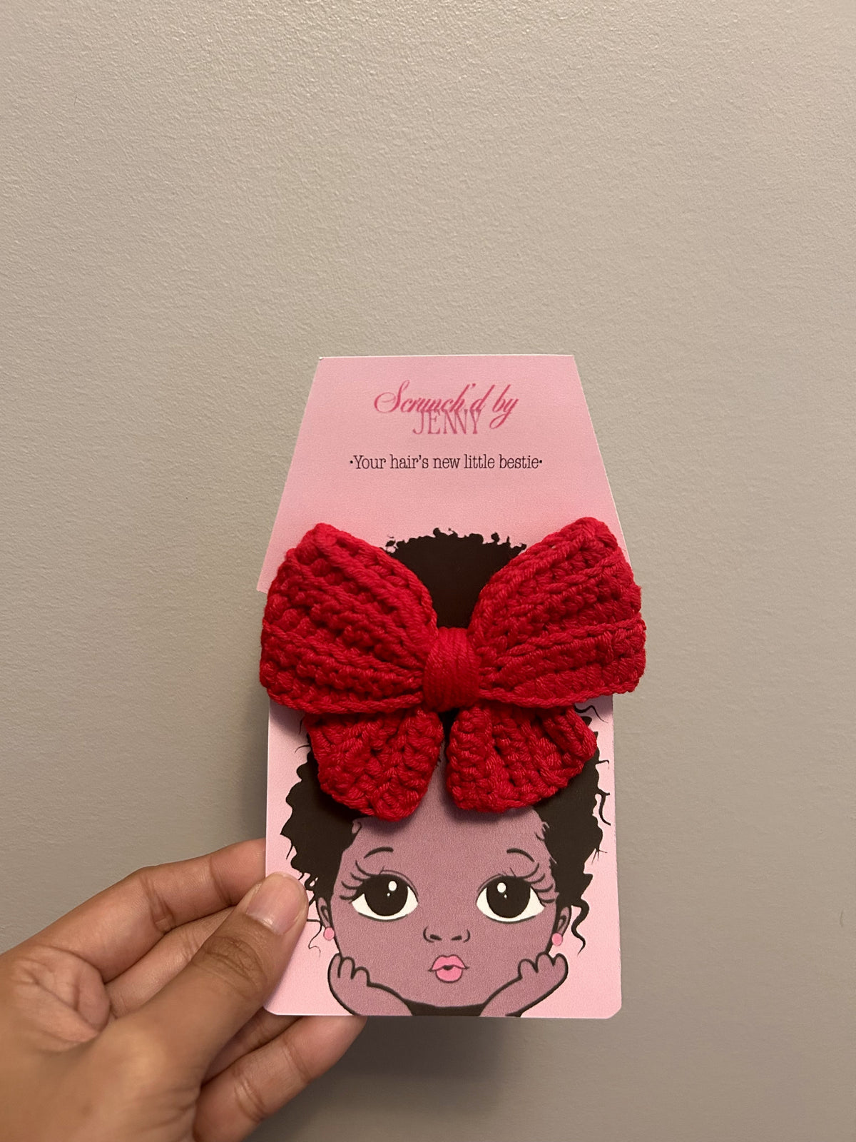 Handmade Crochet Hairclips