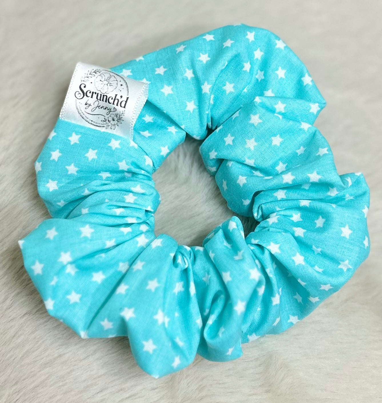 Handmade Fabric Scrunchie