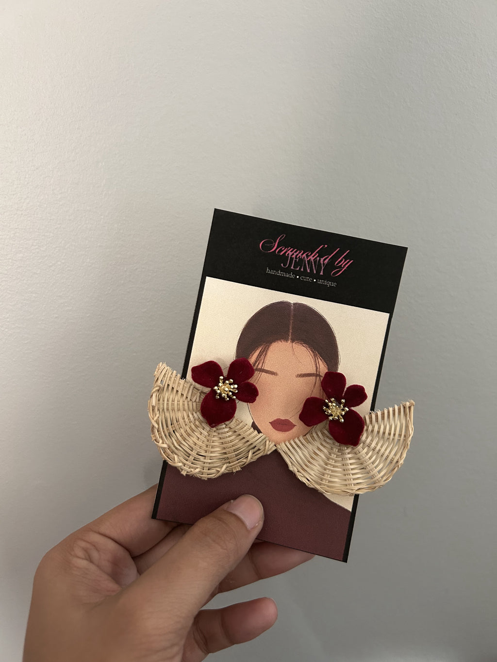 Handmade Red Earring Collection