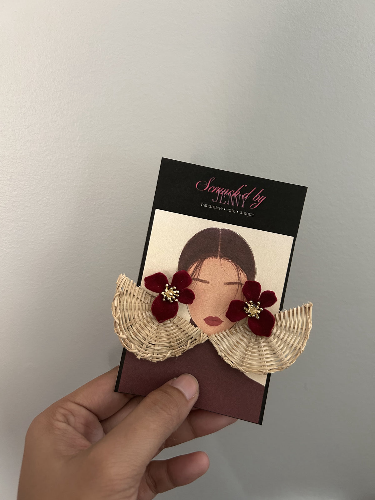 Handmade Red Earring Collection