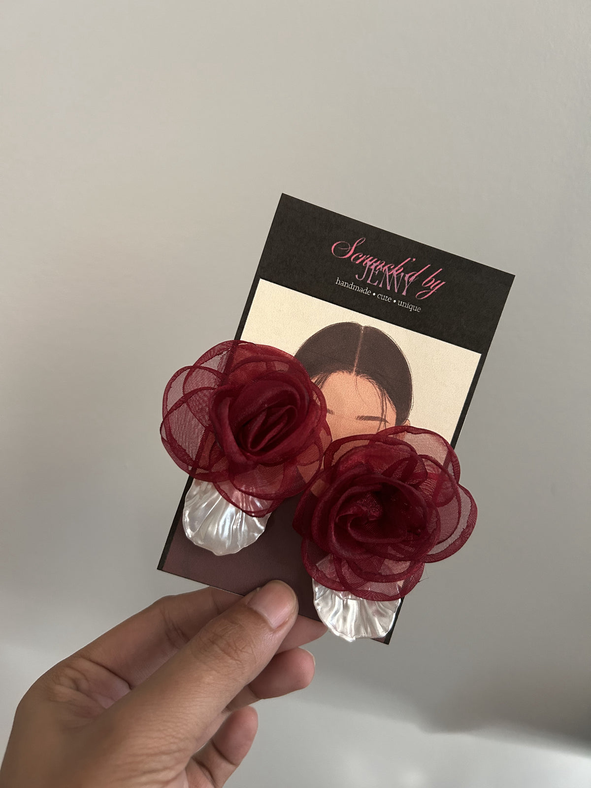 Handmade Red Earring Collection