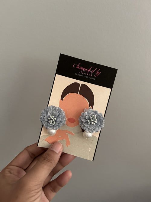 Handmade Blue Earring Collection