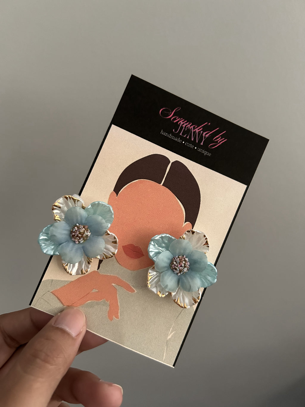 Handmade Blue Earring Collection