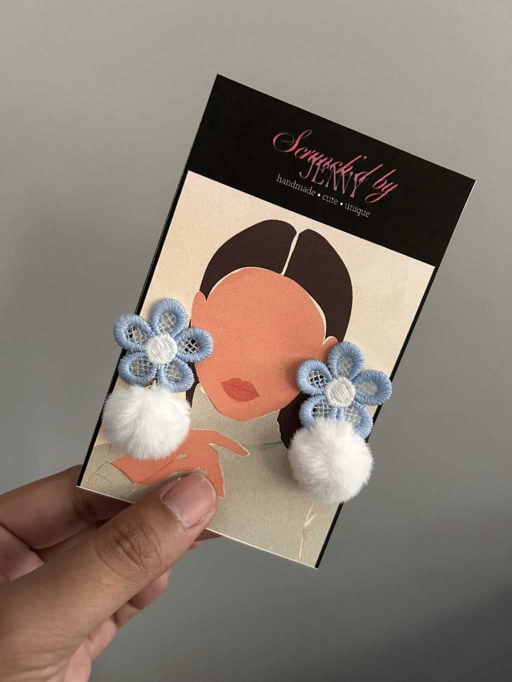 Handmade Blue Earring Collection