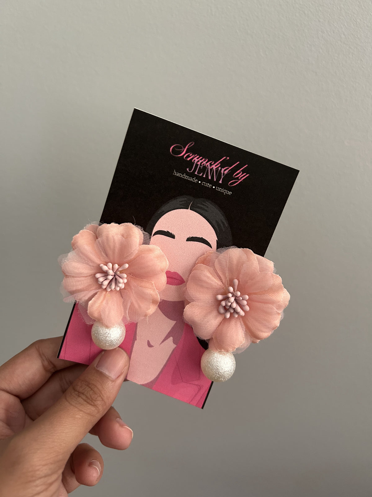 Handmade Pink Earring Collection
