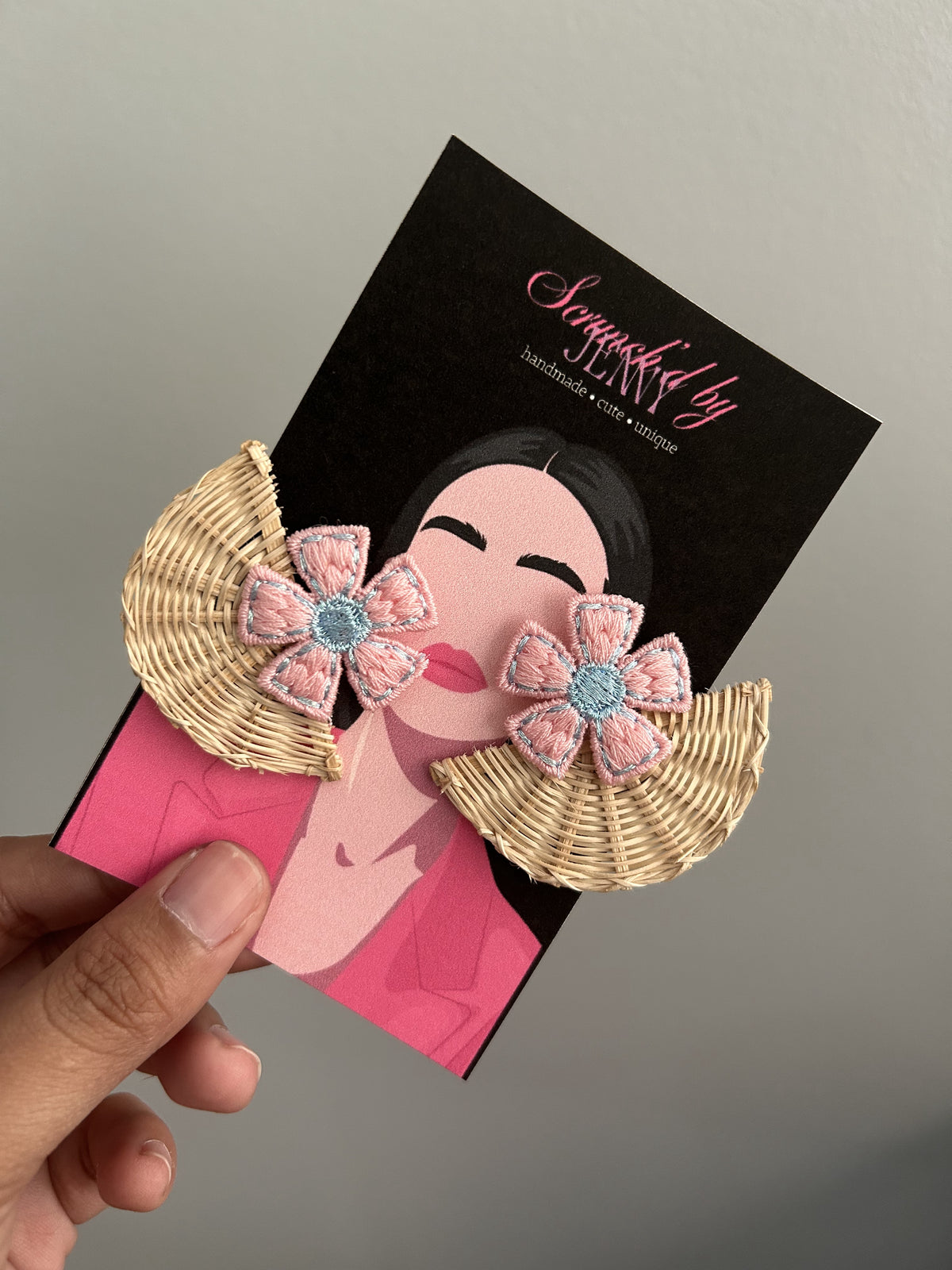 Handmade Pink Earring Collection