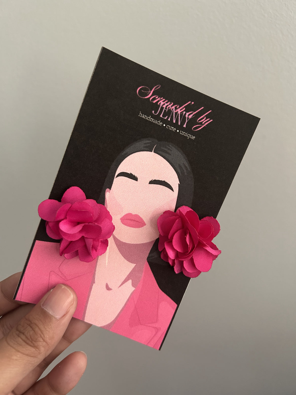Handmade Pink Earring Collection