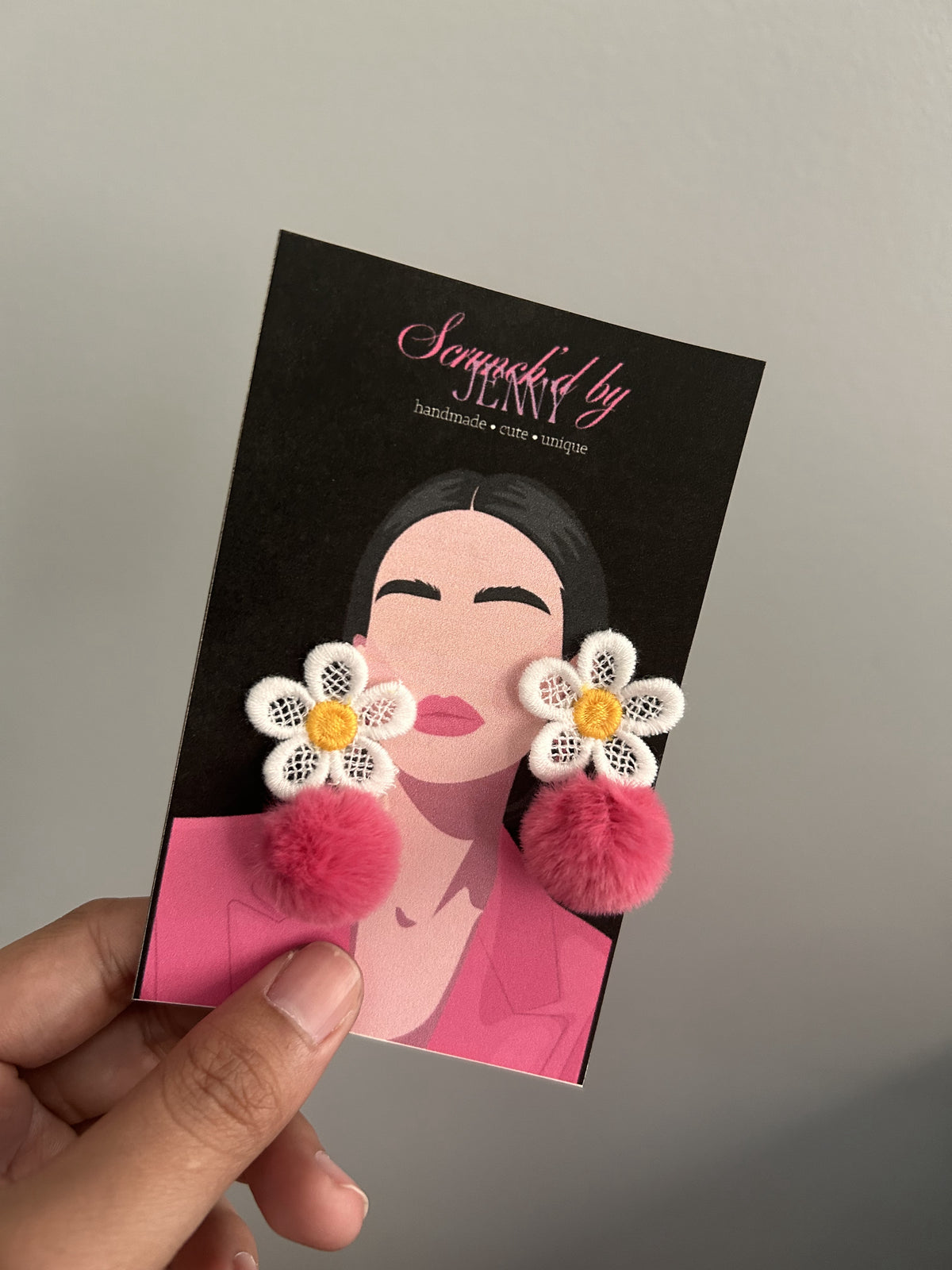 Handmade Pink Earring Collection