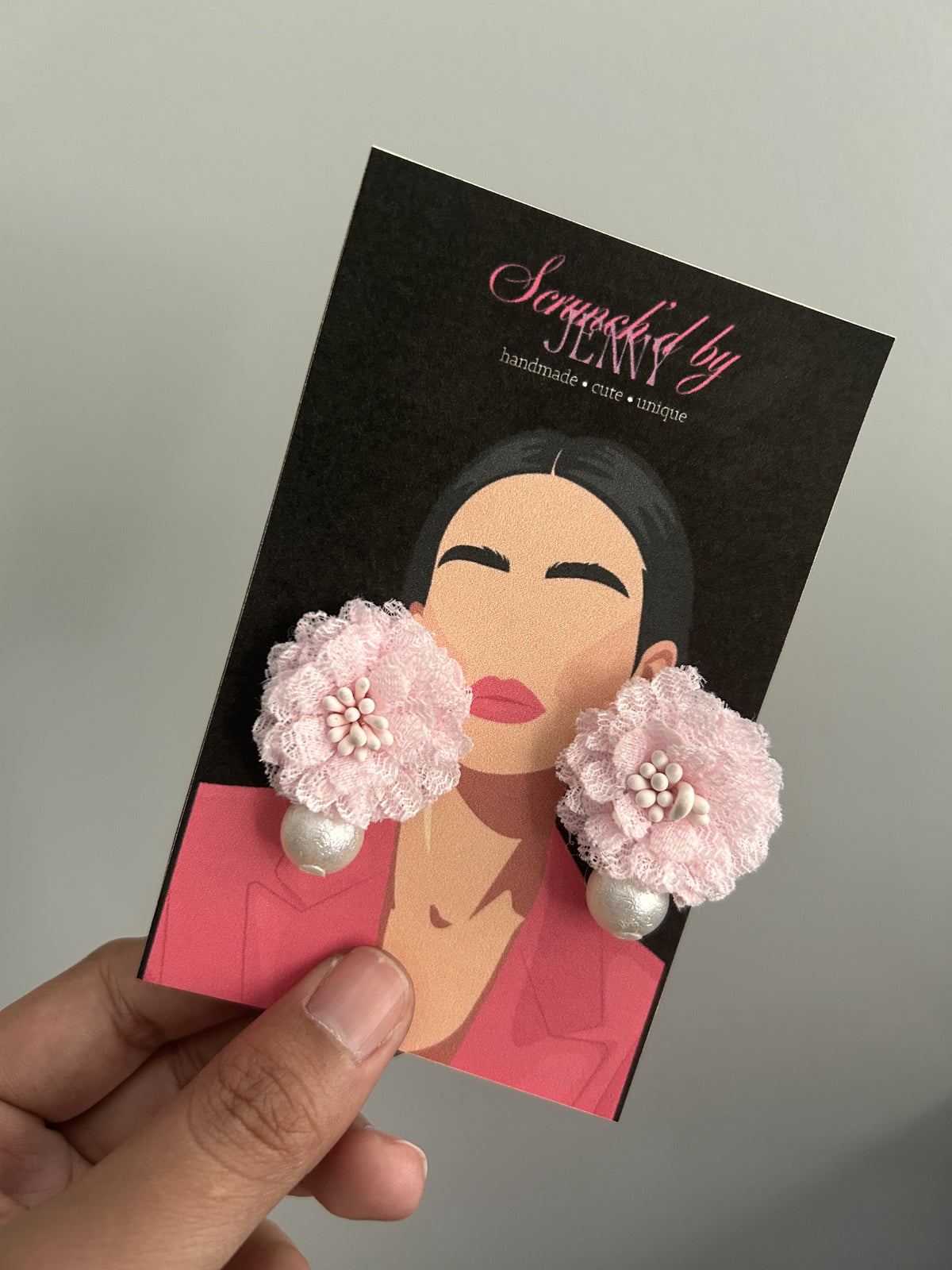 Handmade Pink Earring Collection