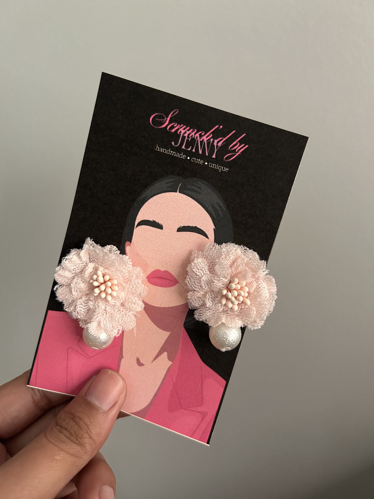 Handmade Pink Earring Collection