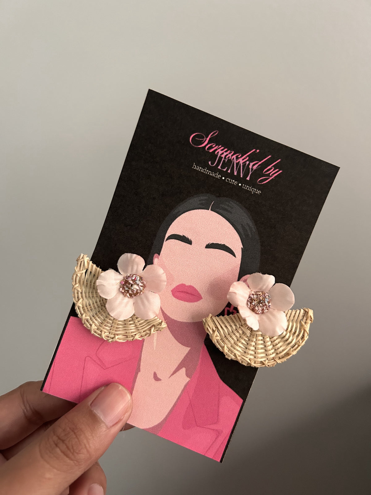 Handmade Pink Earring Collection