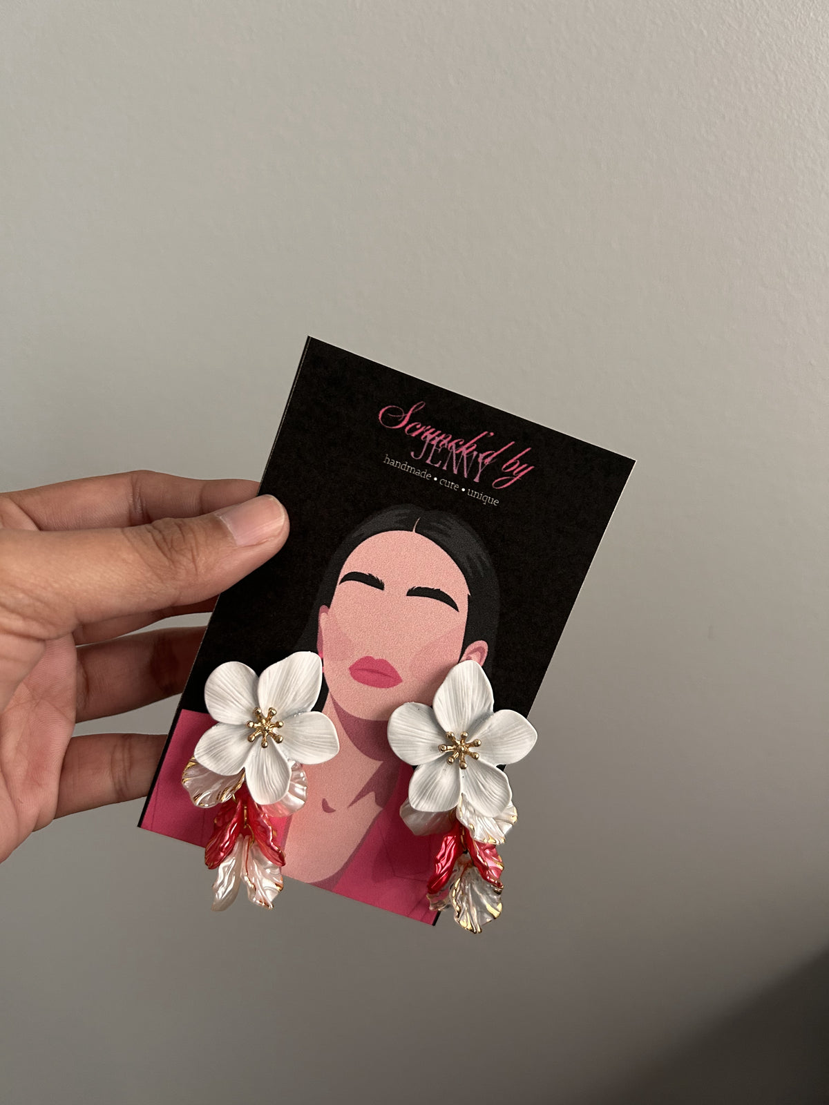 Handmade Pink Earring Collection