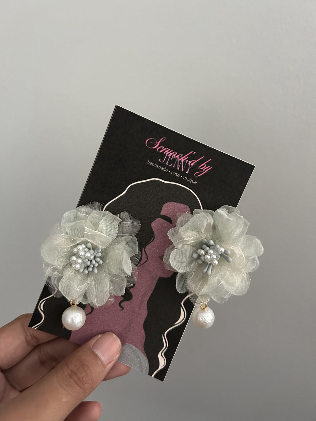 Handmade Green Earring Collection