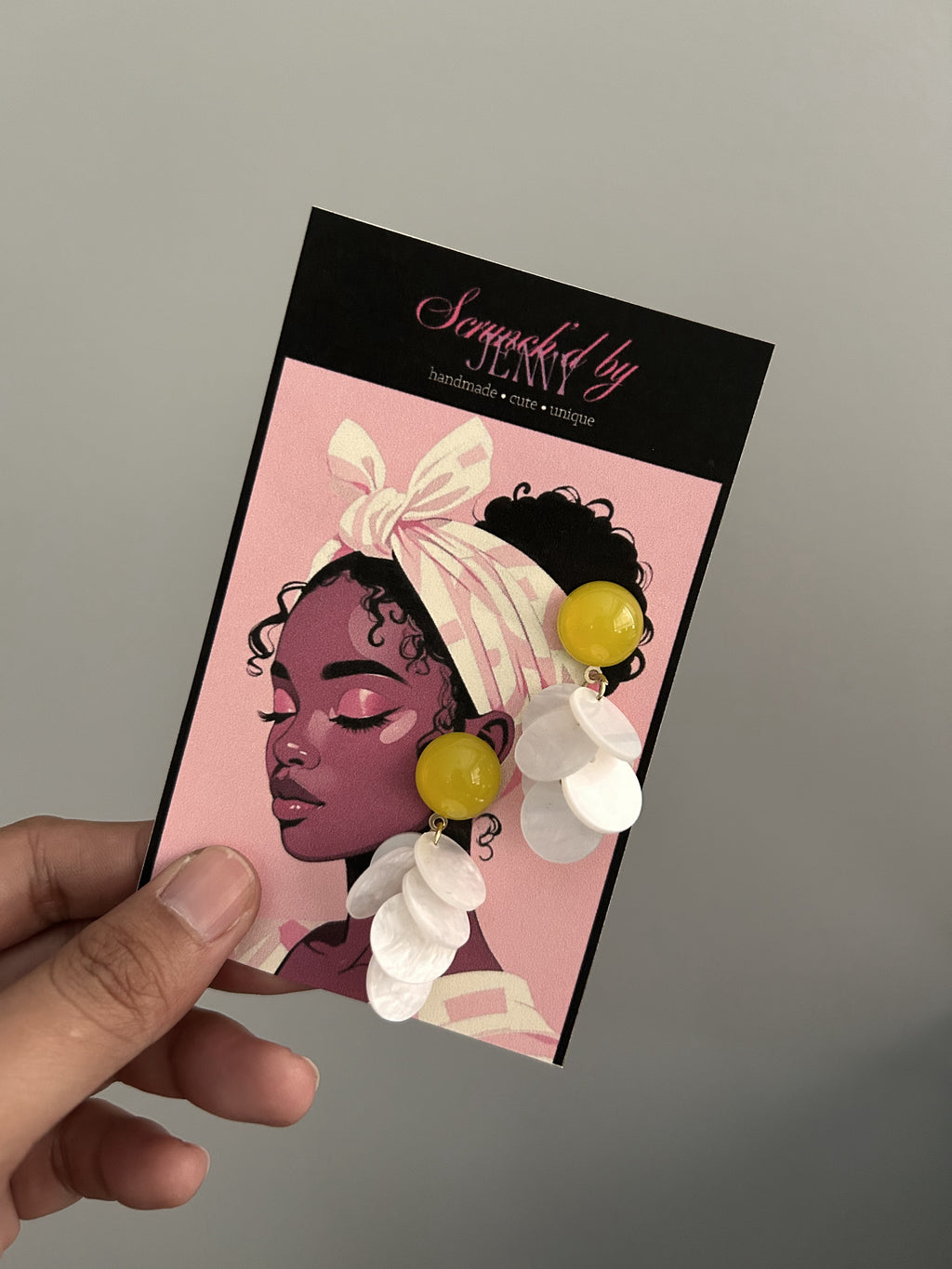 Handmade Yellow Earring Collection