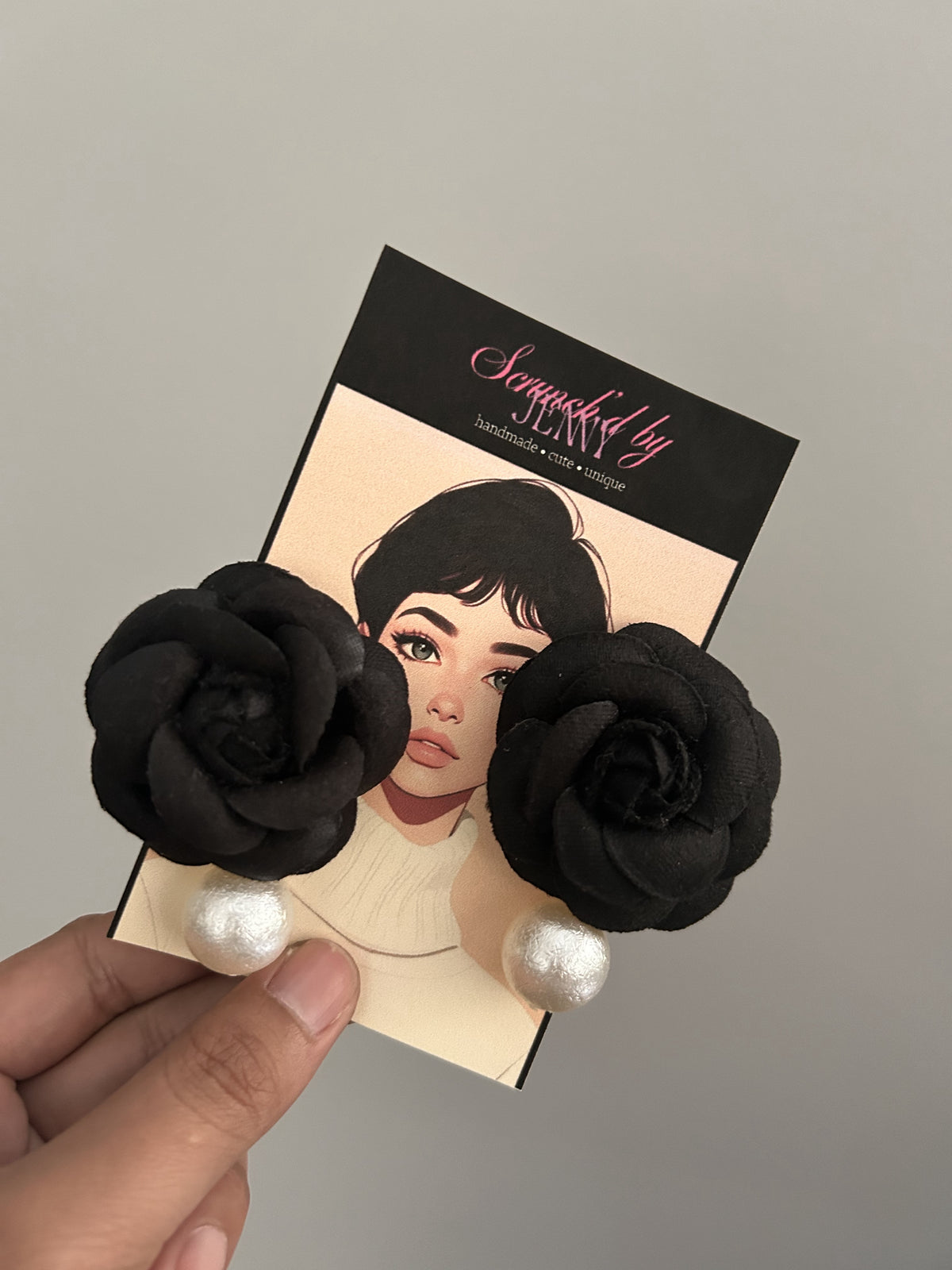 Handmade Black Earring Collection