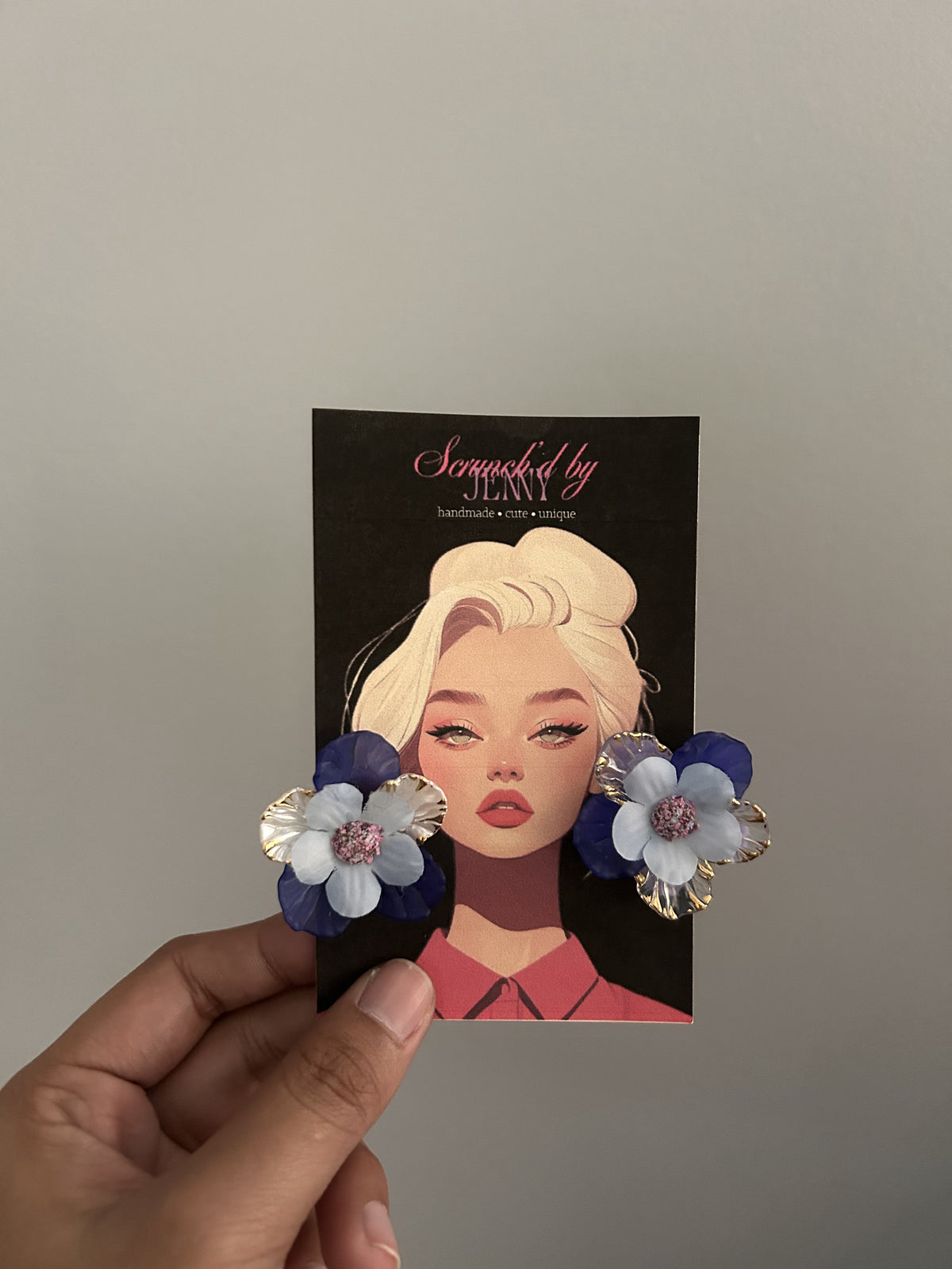 Handmade Purple Earring Collection