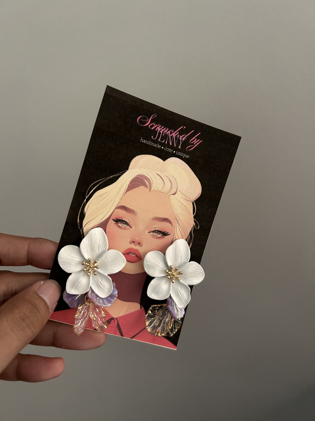 Handmade Purple Earring Collection