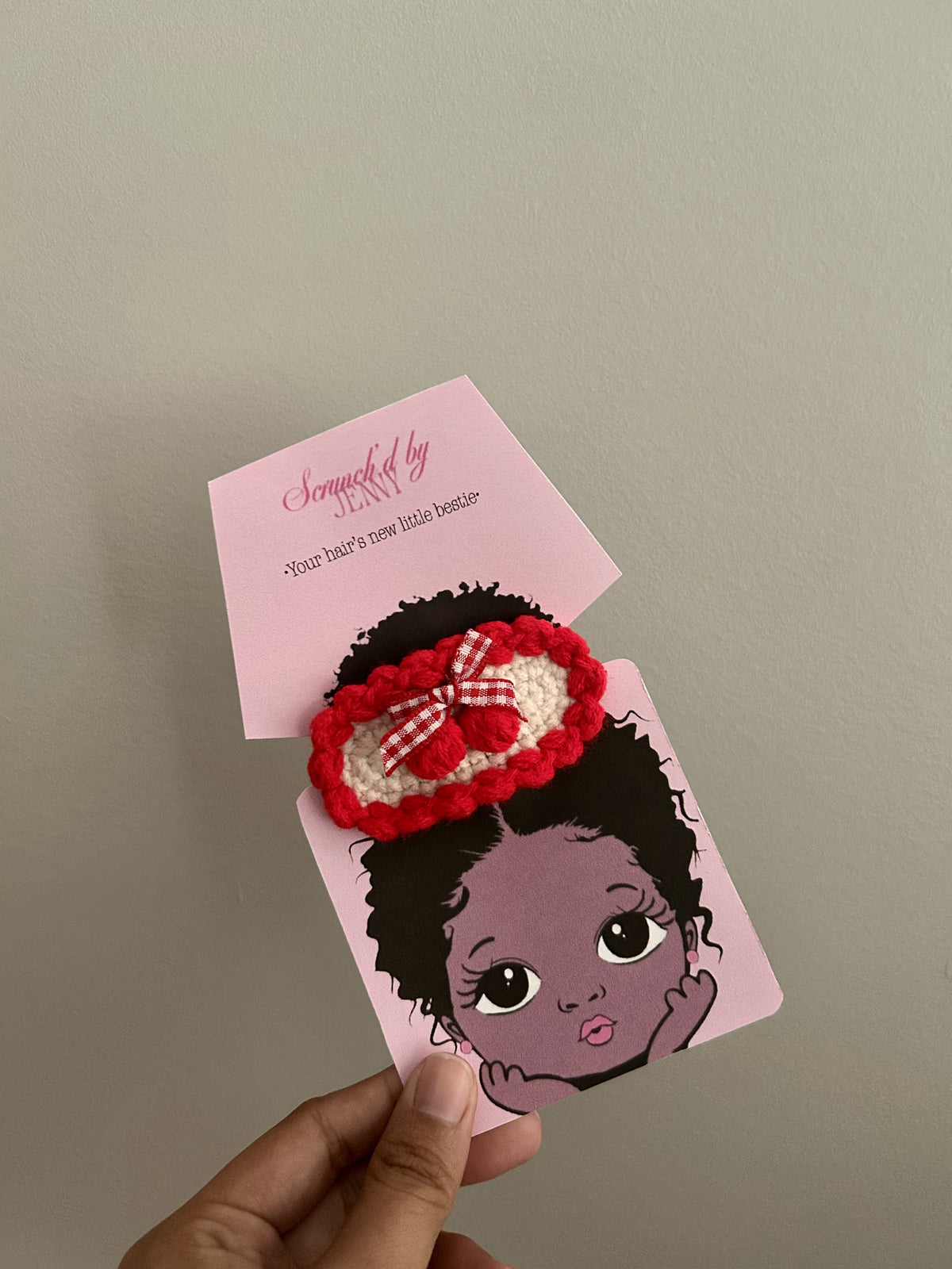 Handmade Crochet Hair Clips