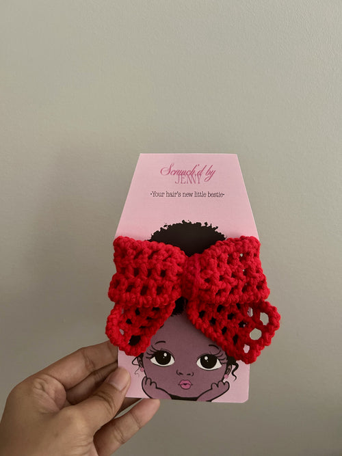 Handmade Crochet Hair Clips