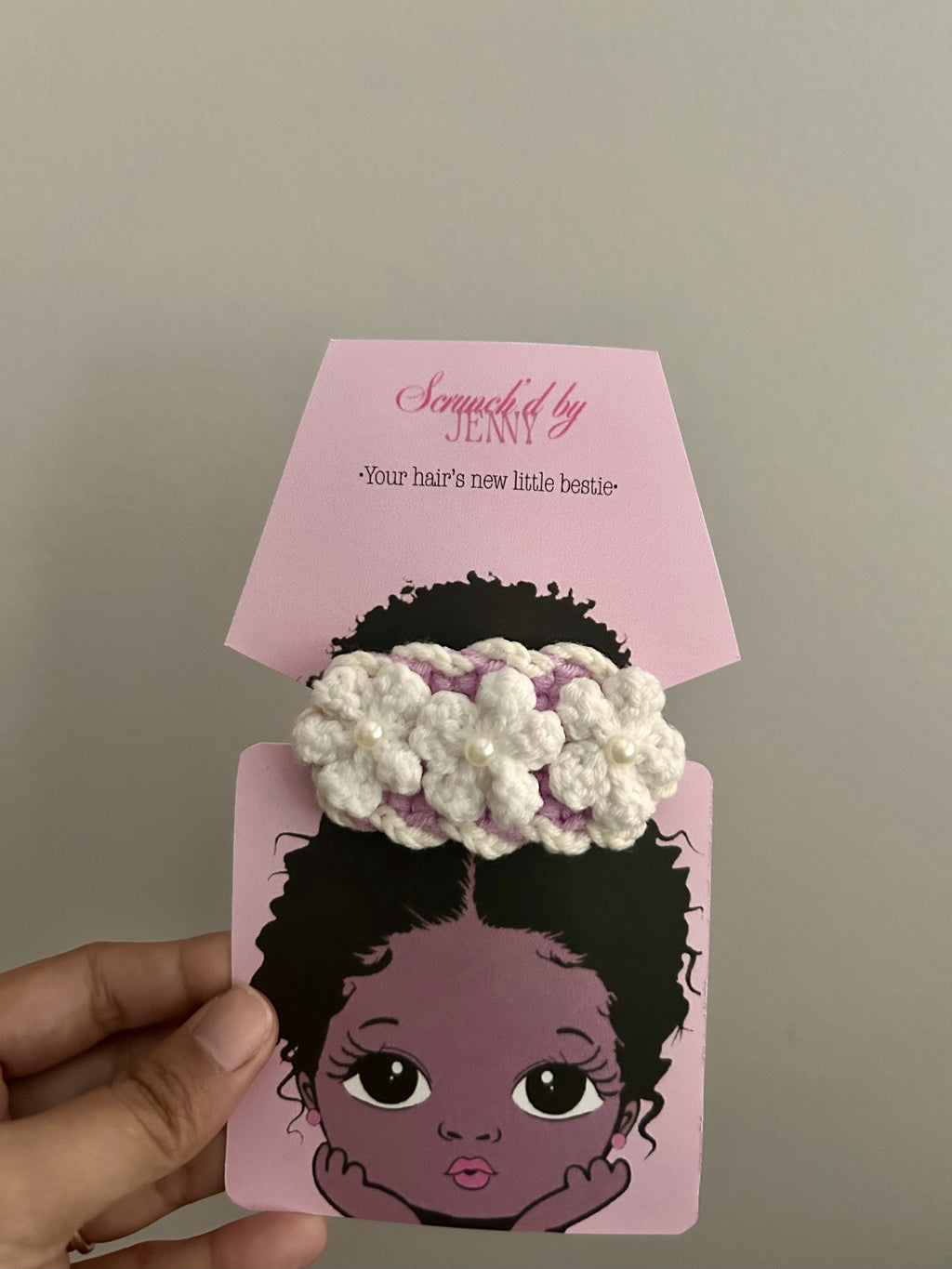 Handmade Crochet Hair Clips