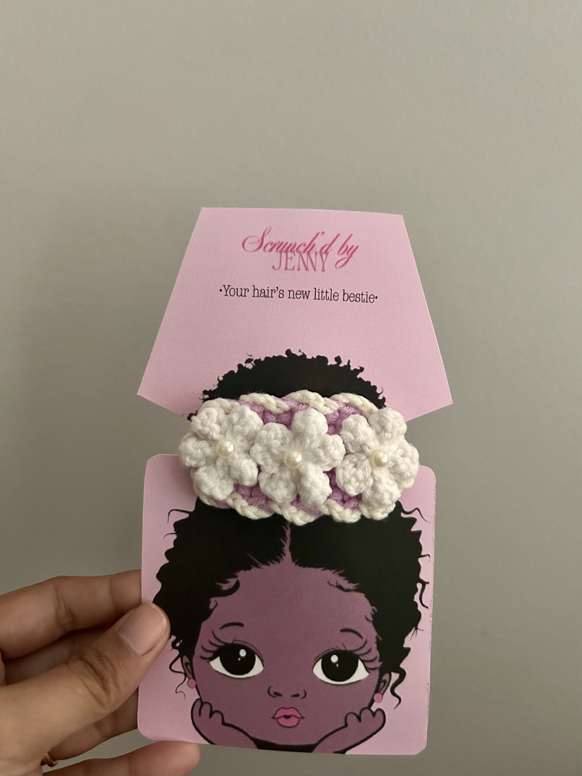 Handmade Crochet Hair Clips