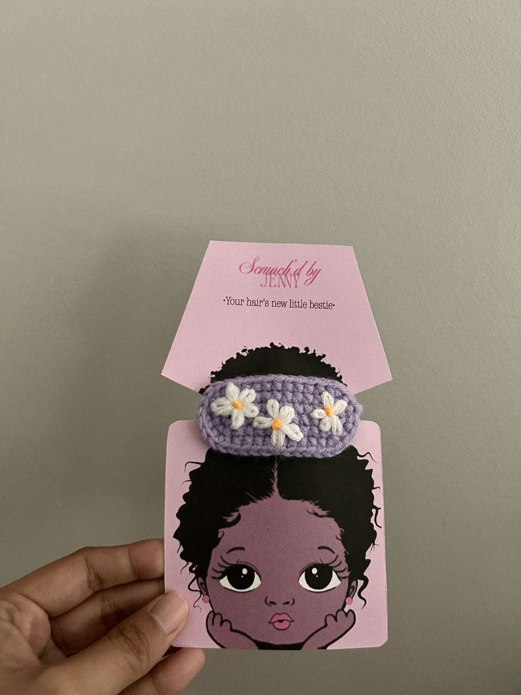 Handmade Crochet Hair Clips
