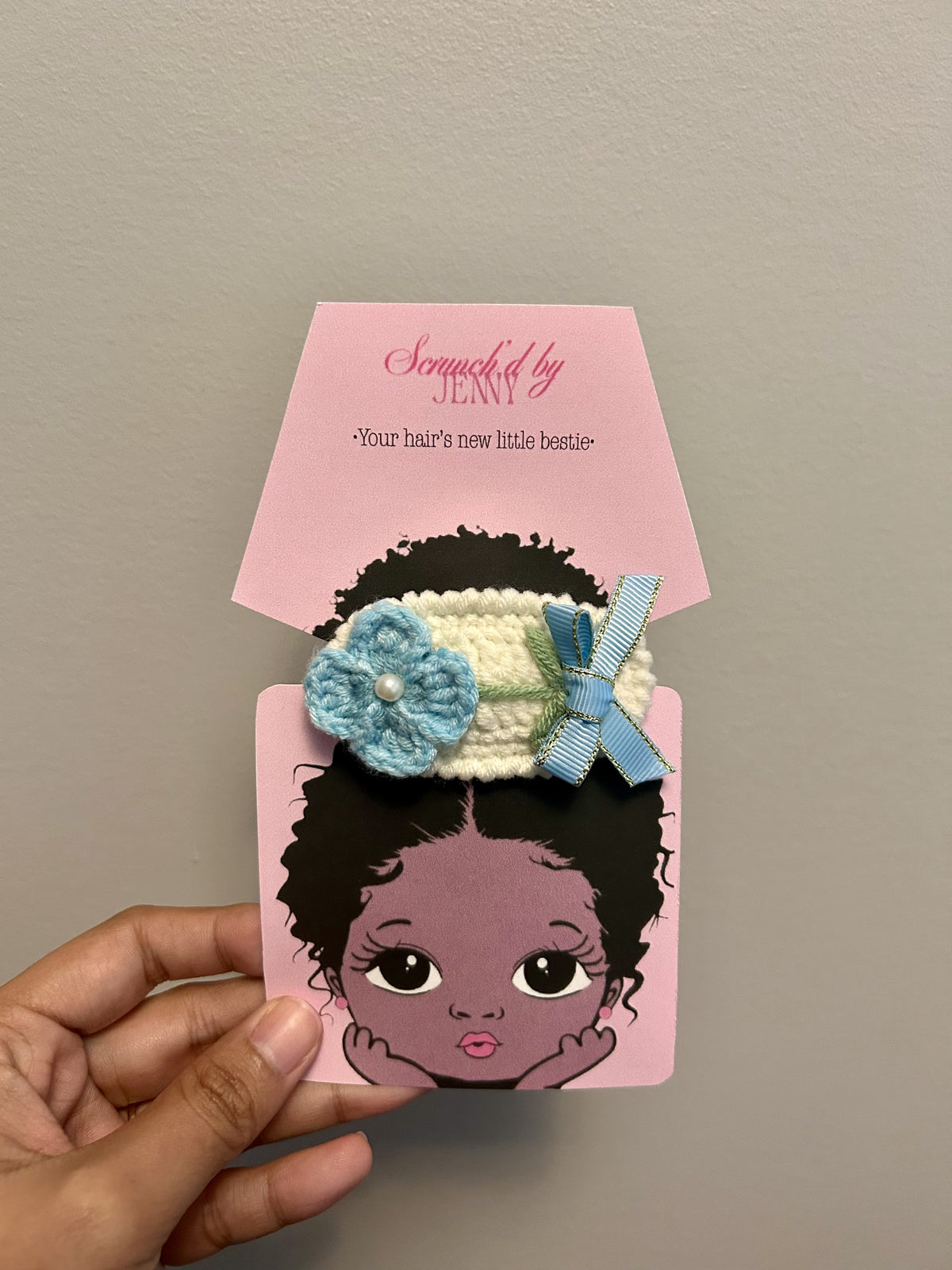 Handmade Crochet Hair Clips