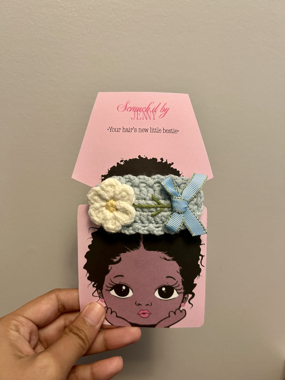 Handmade Crochet Hair Clips
