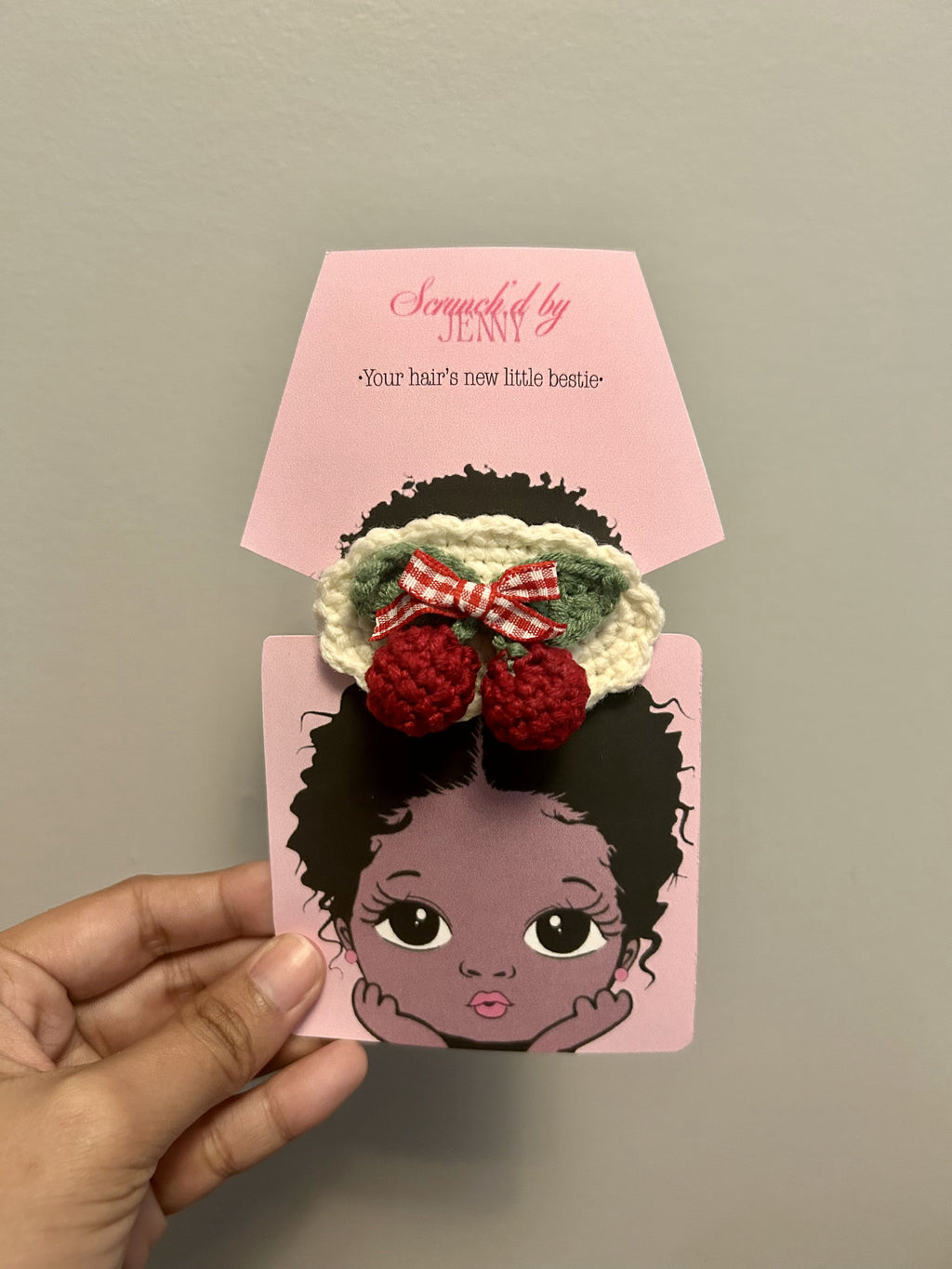 Handmade Crochet Hair Clips
