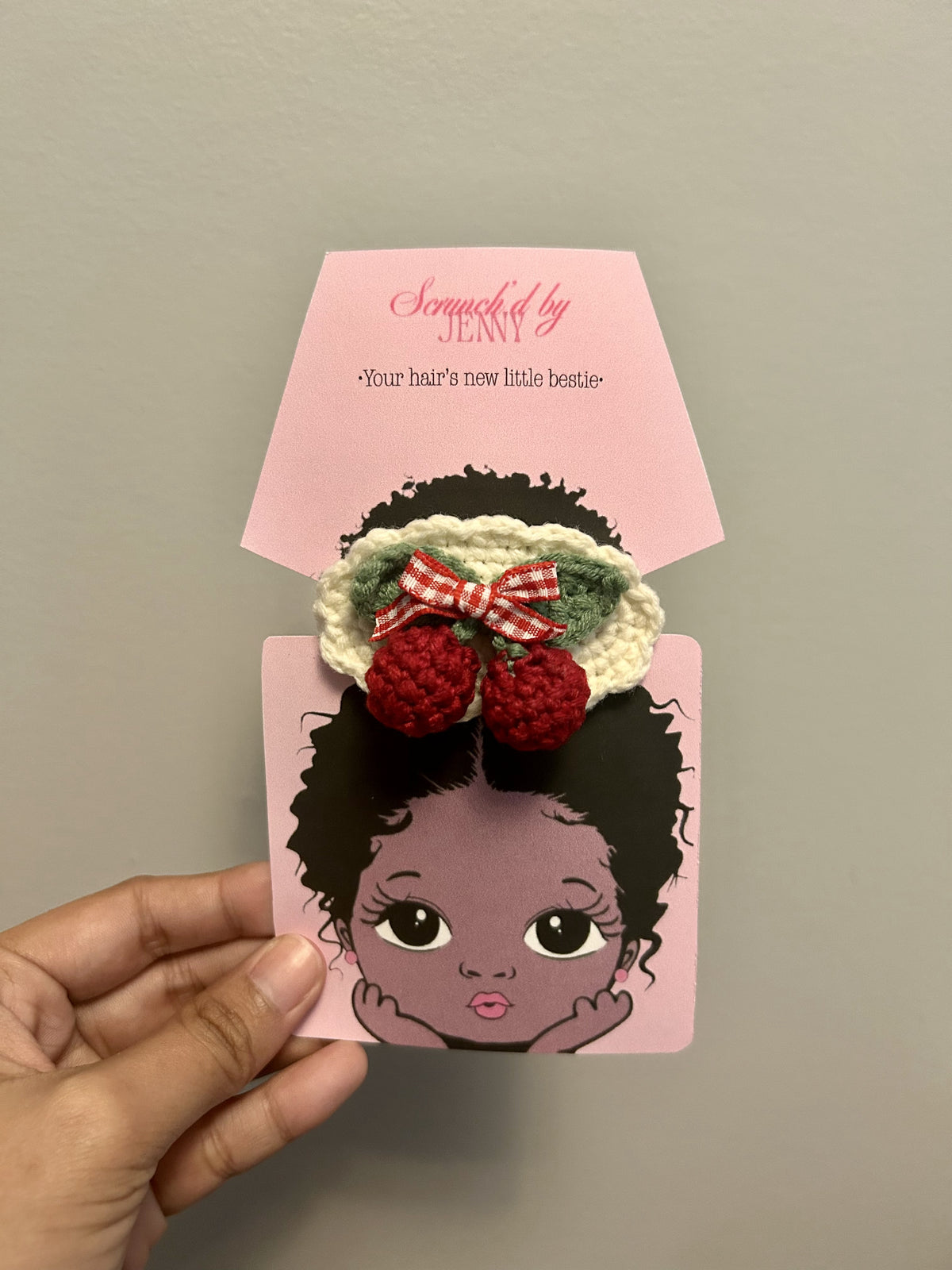 Handmade Crochet Hair Clips