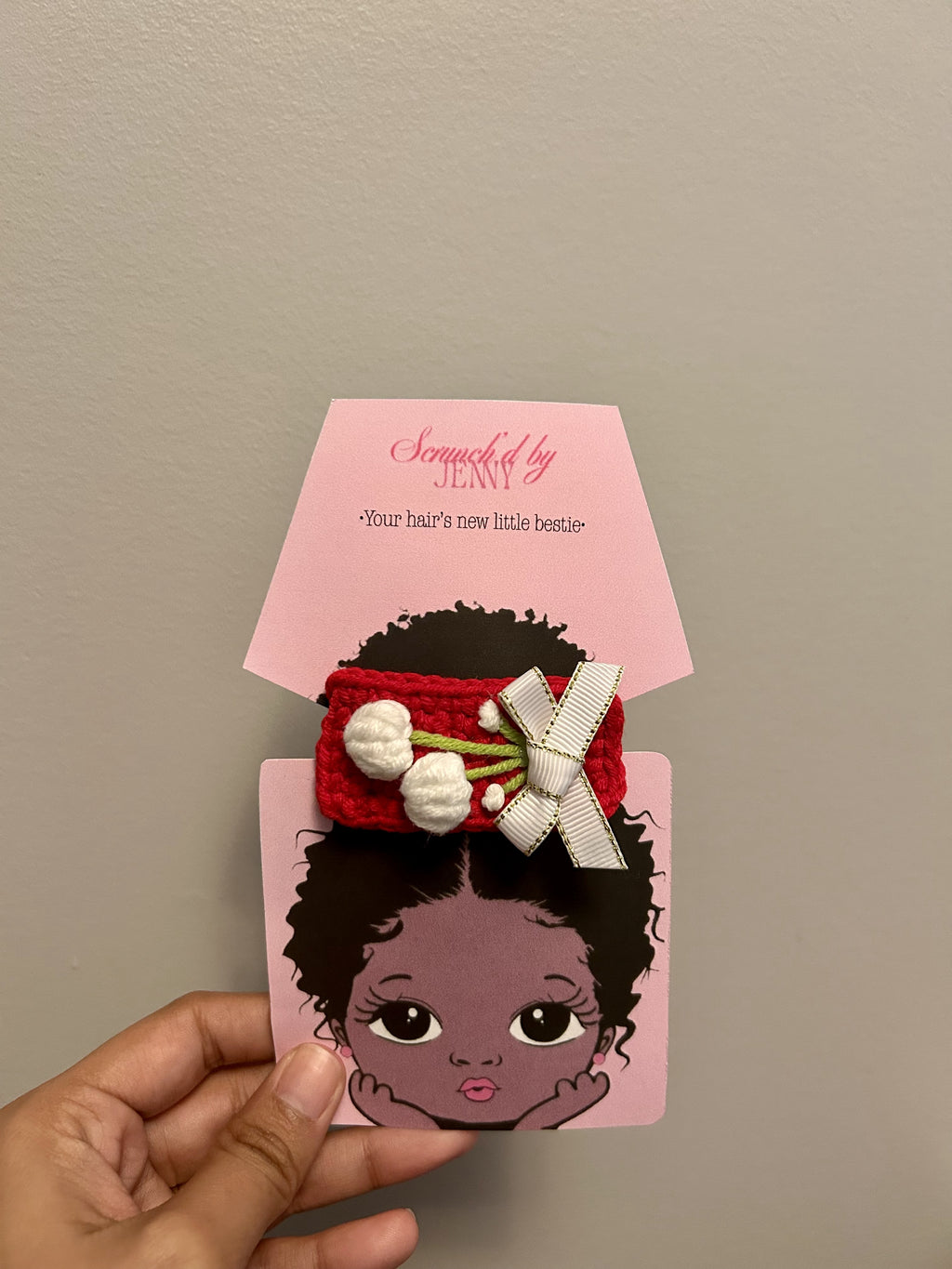 Handmade Crochet Hair Clips
