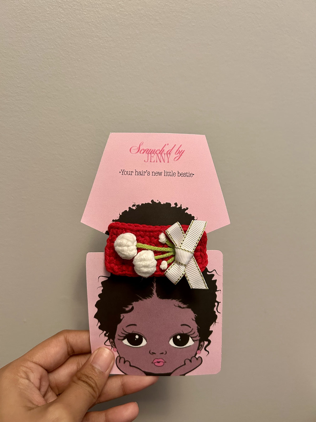 Handmade Crochet Hair Clips