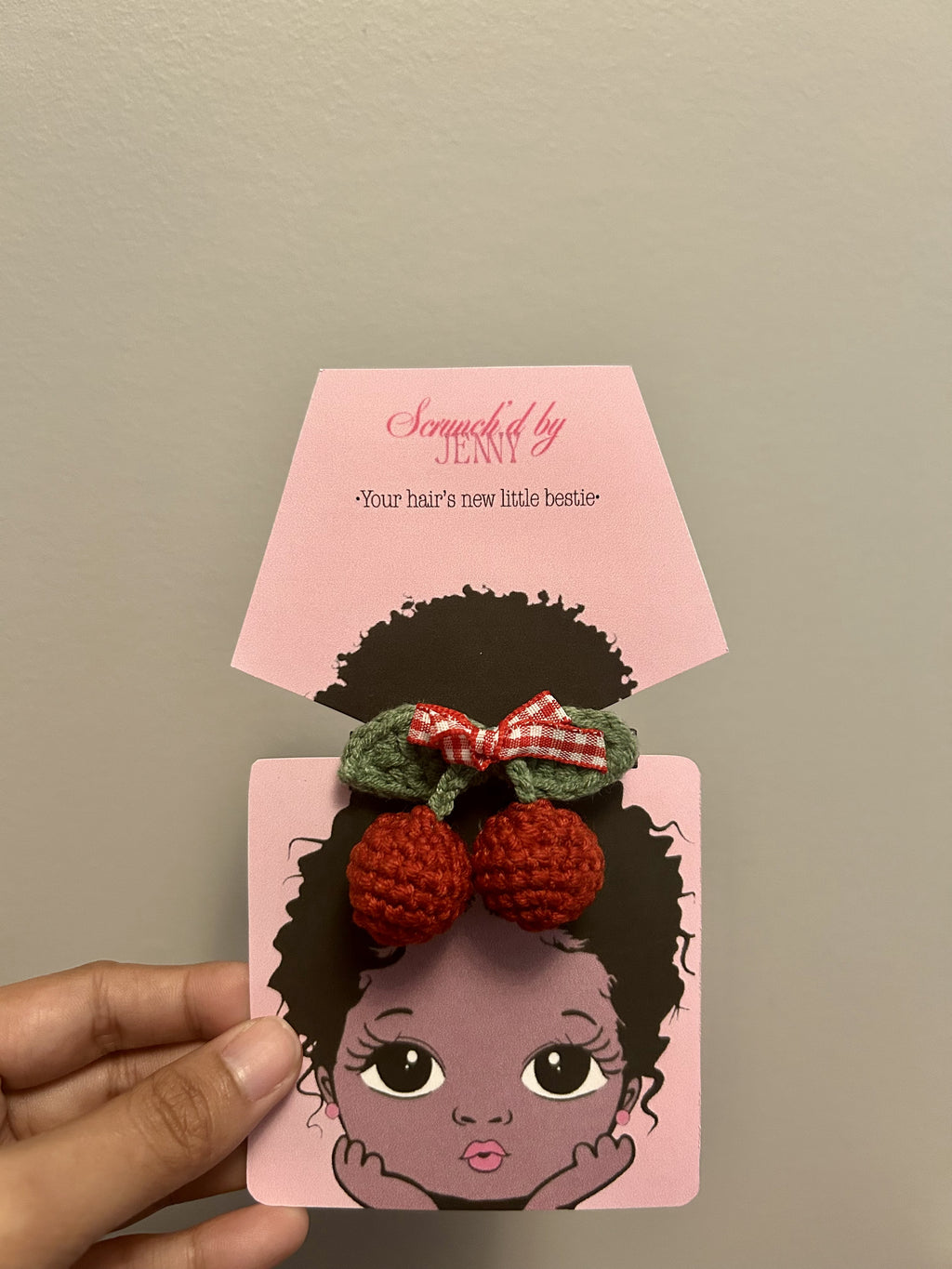Handmade Crochet Hair Clips