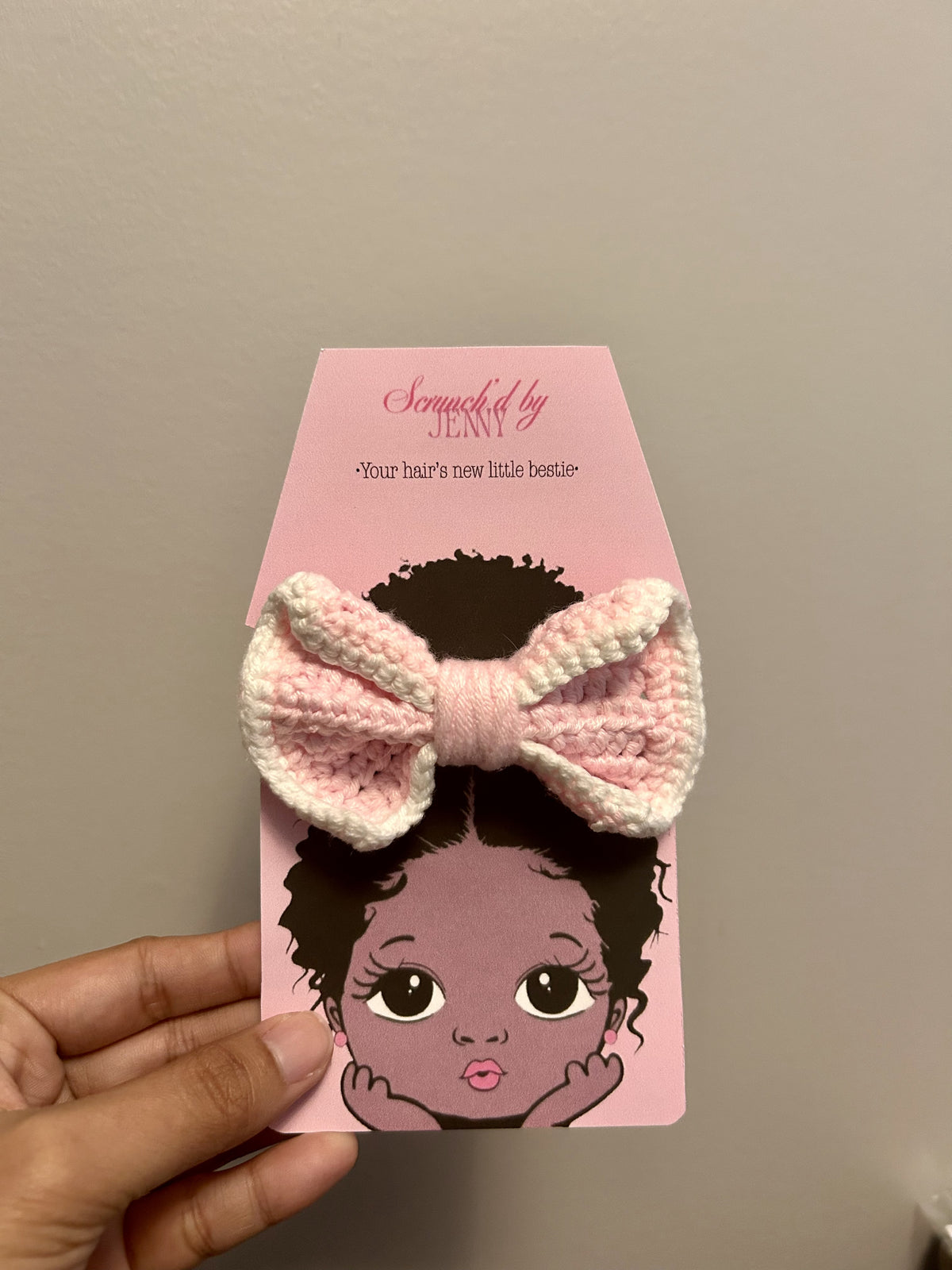 Handmade Crochet Hair Clips