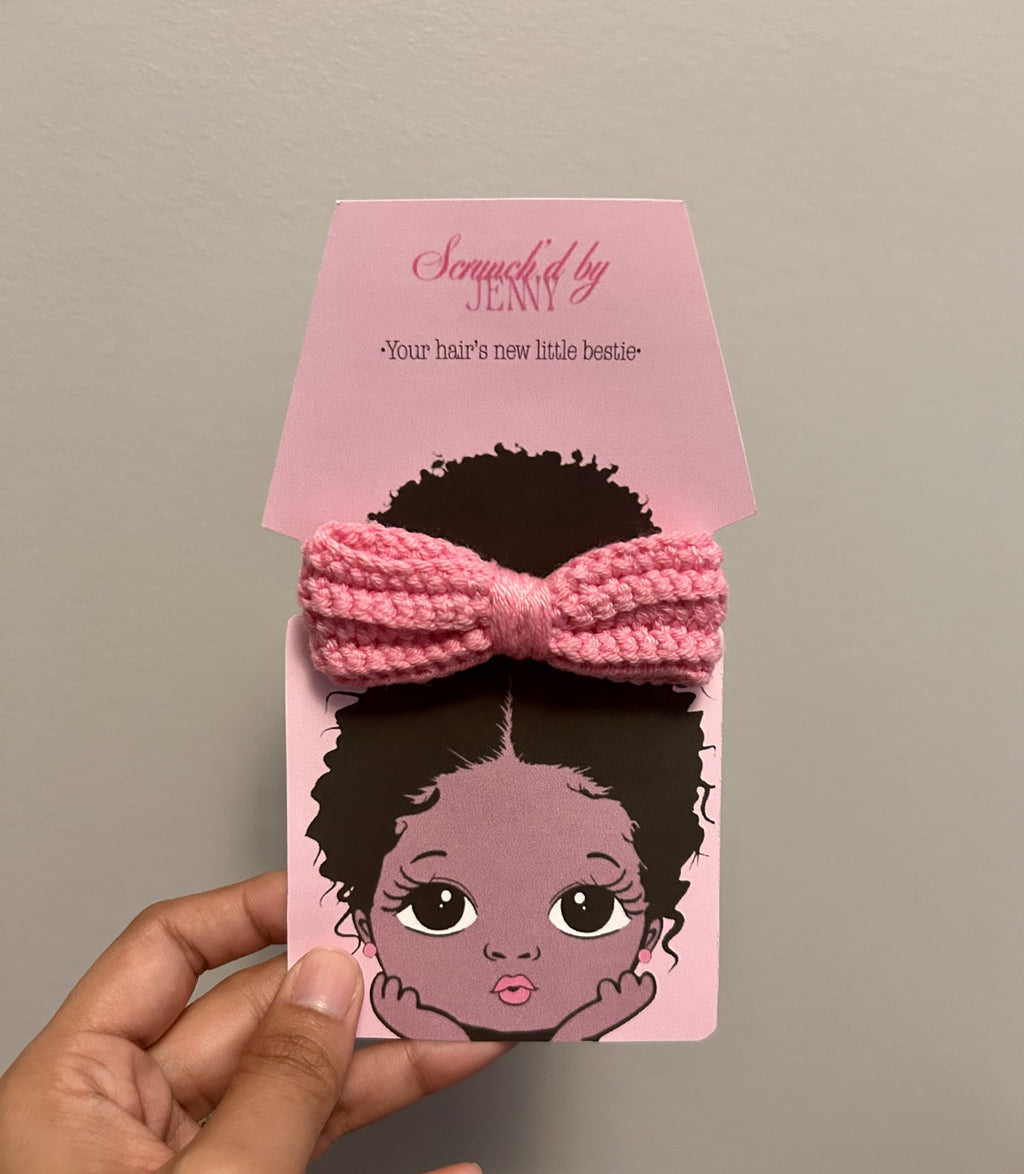 Handmade Crochet Hair Clips