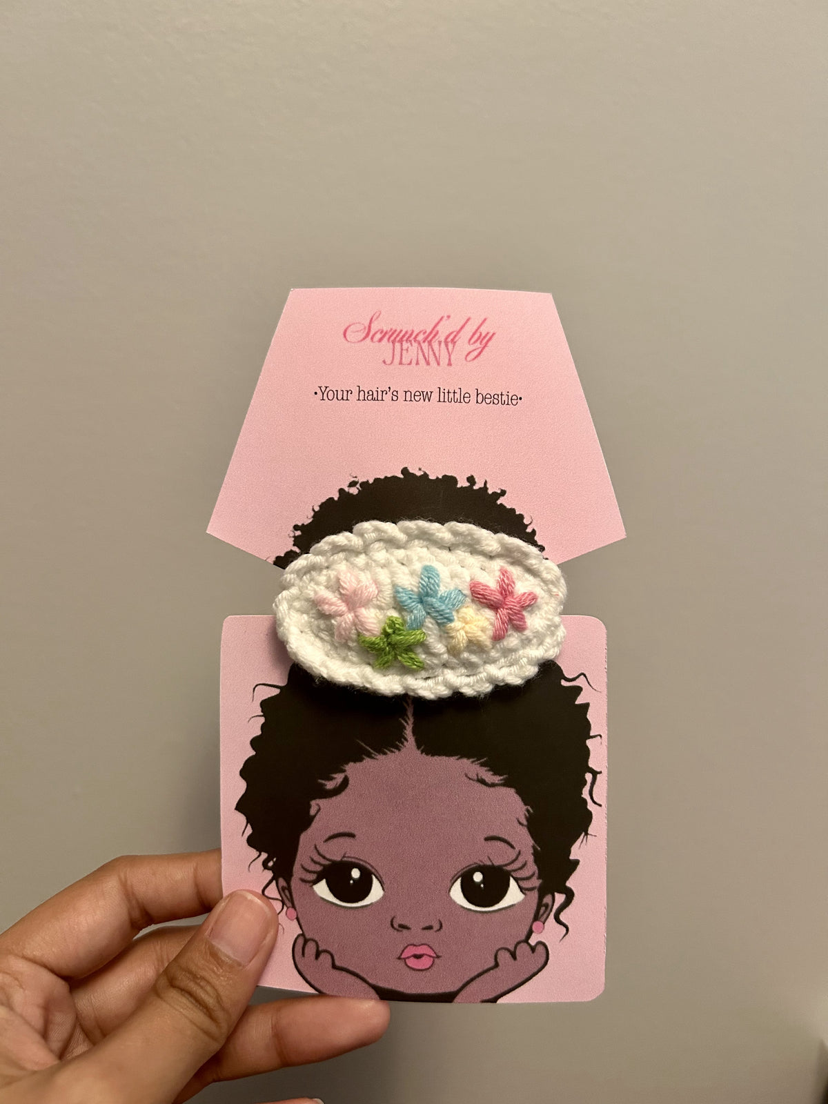 Handmade Crochet Hair Clips