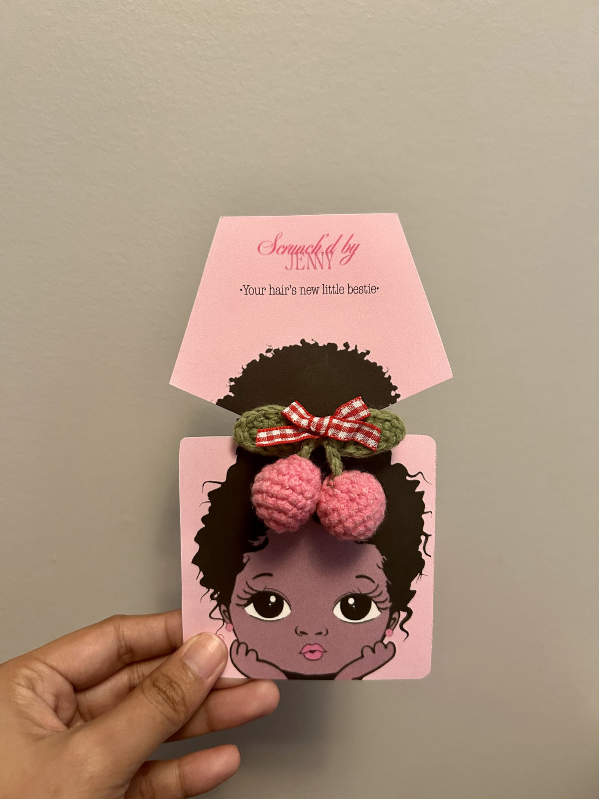 Handmade Crochet Hair Clips