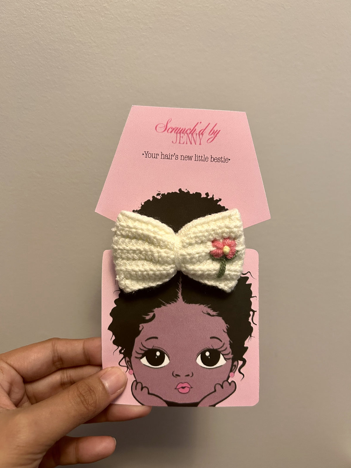 Handmade Crochet Hair Clips