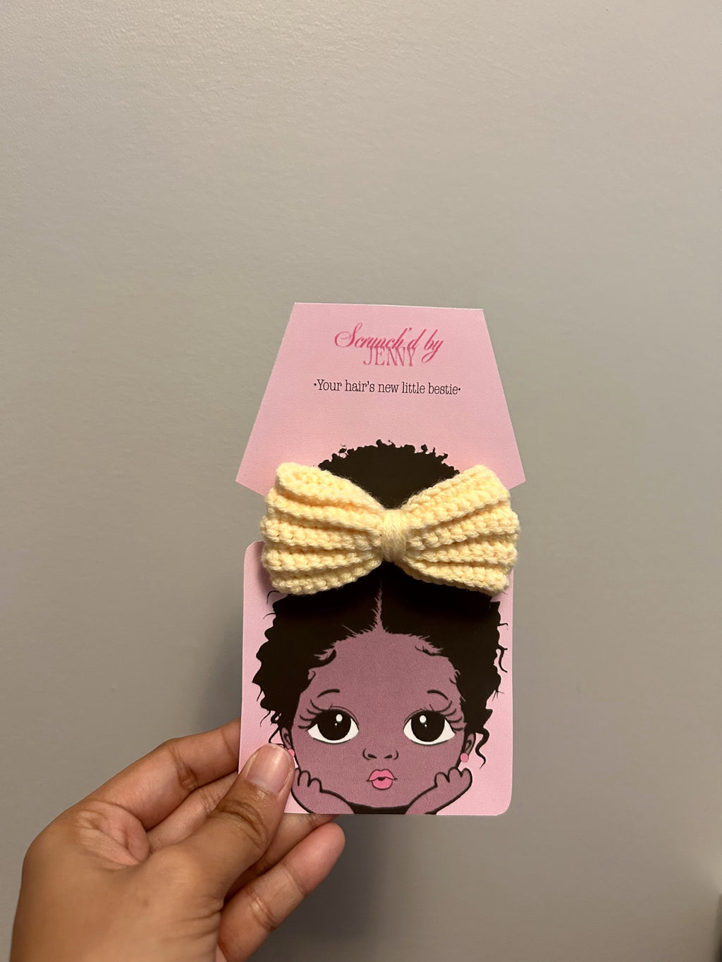 Handmade Crochet Hair Clips