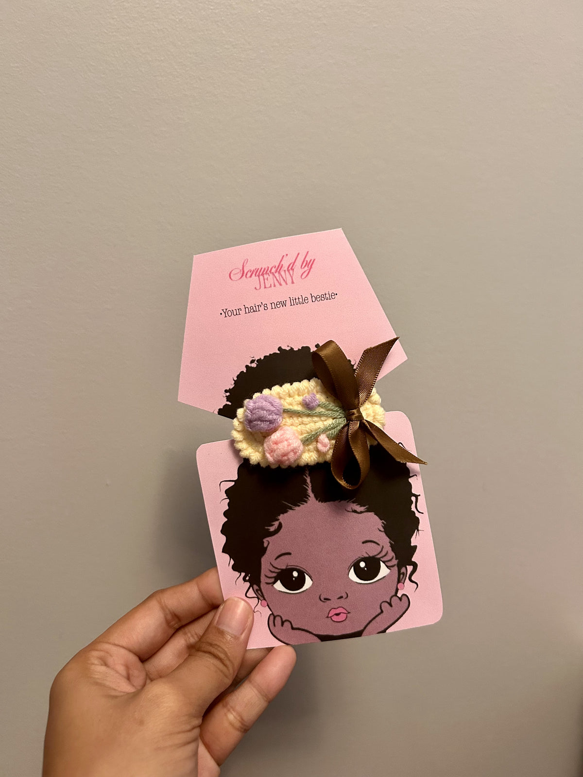 Handmade Crochet Hair Clips