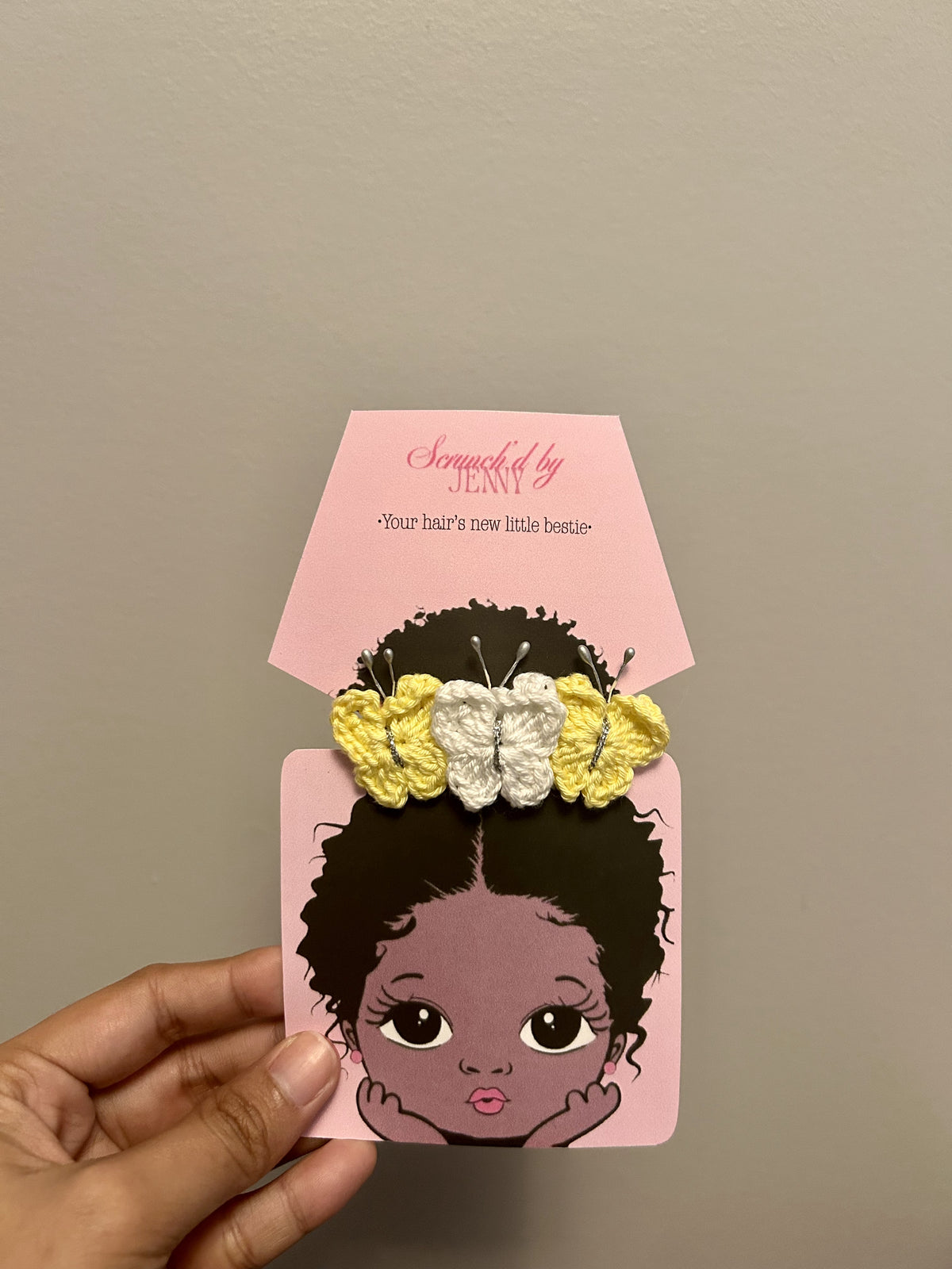 Handmade Crochet Hair Clips