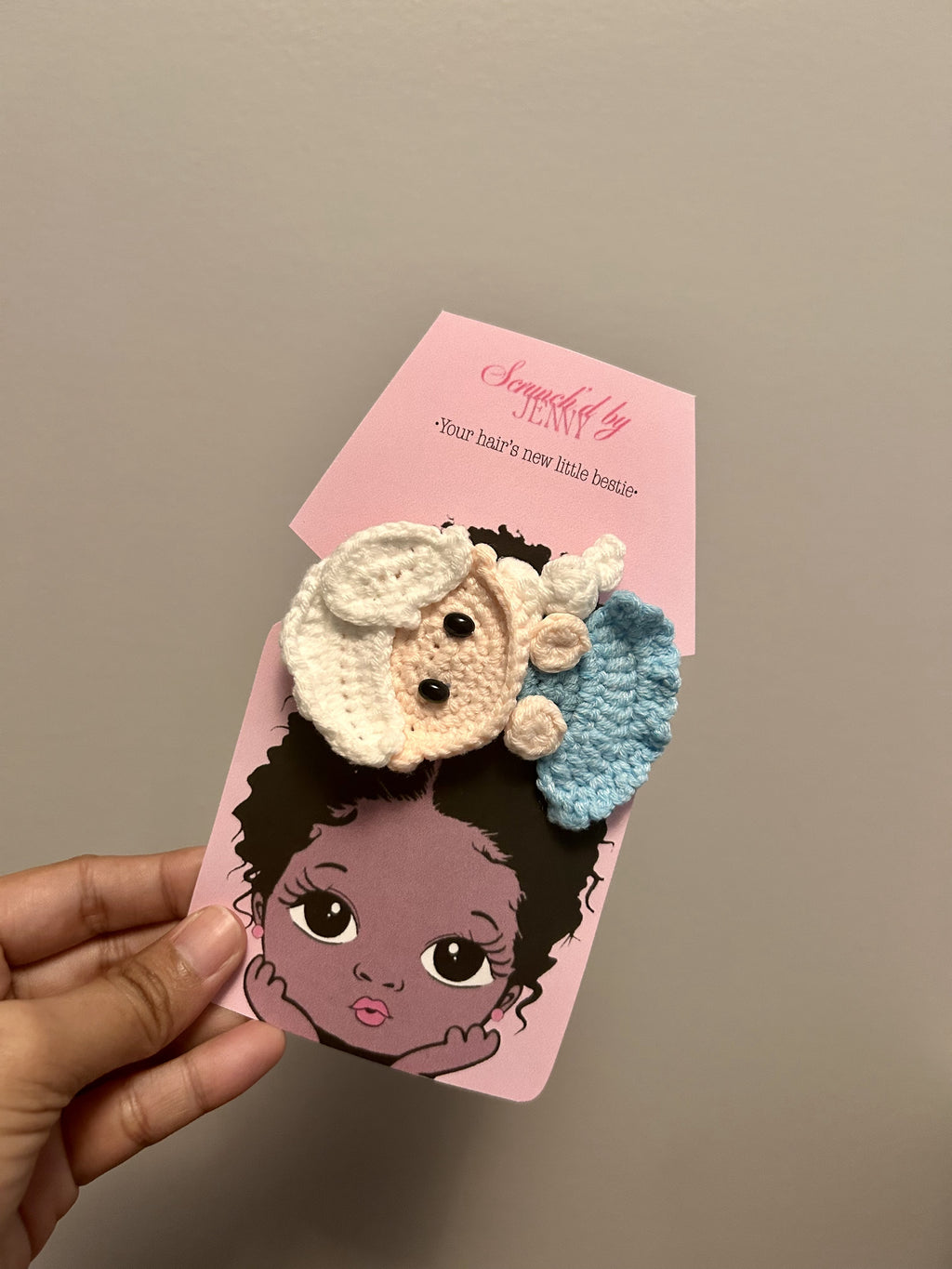 Handmade Crochet Hair Clips