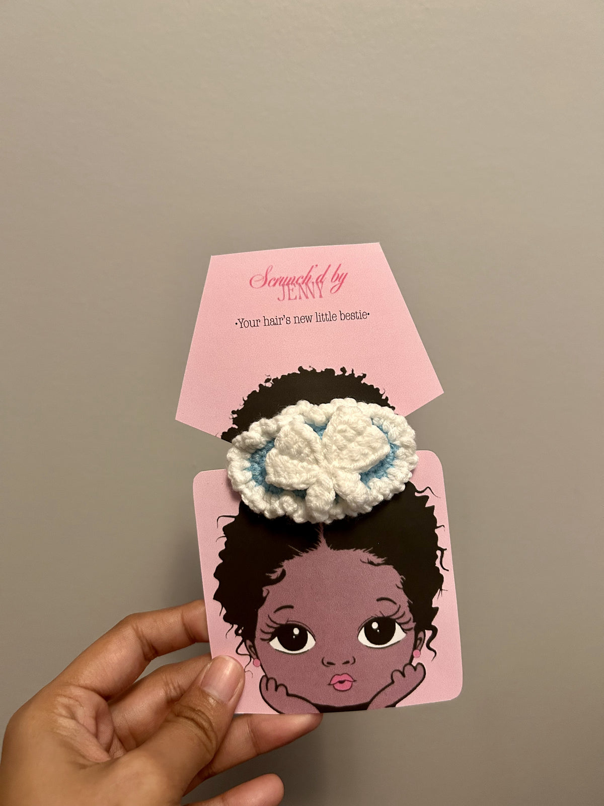 Handmade Crochet Hair Clips