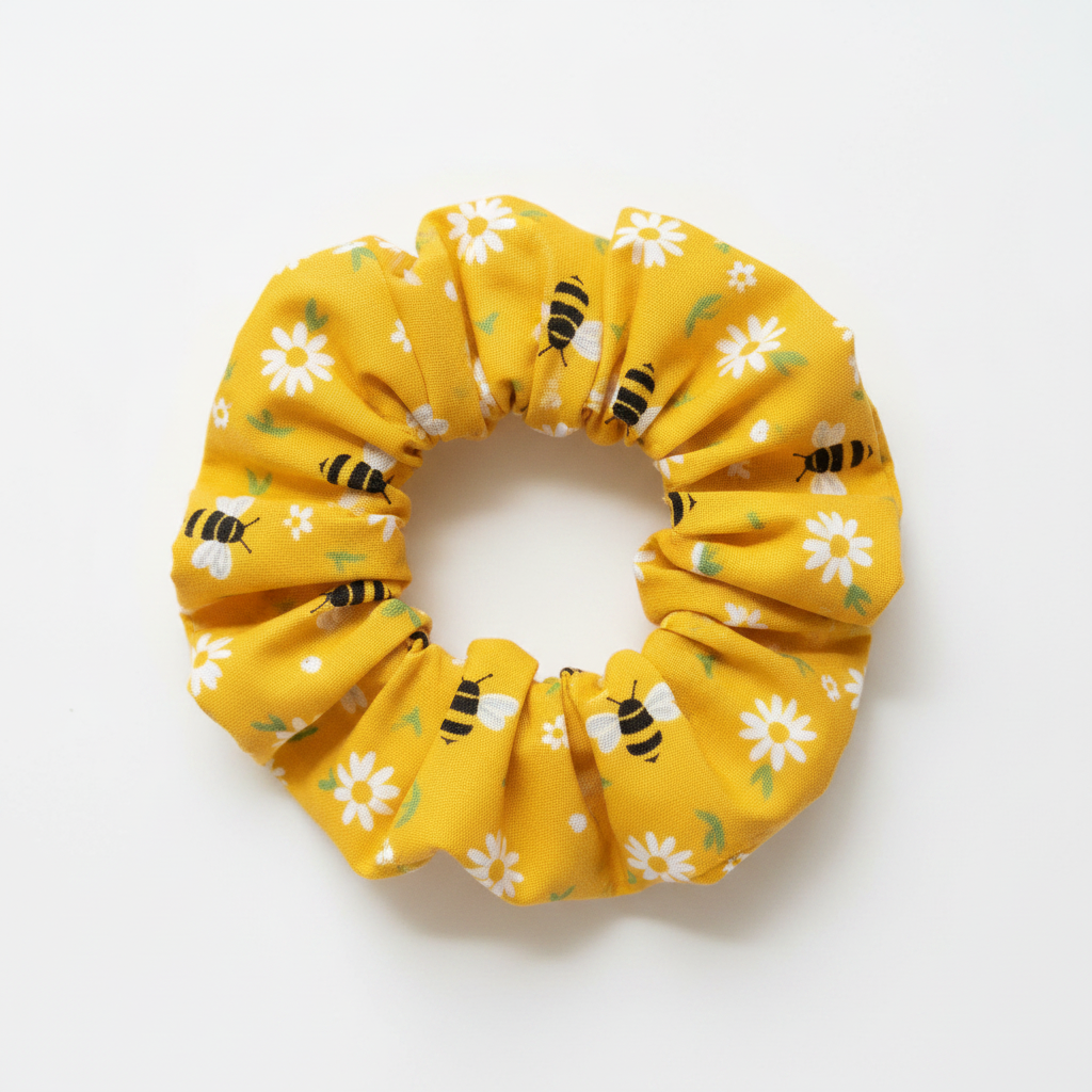 Handmade Fabric Scrunchie