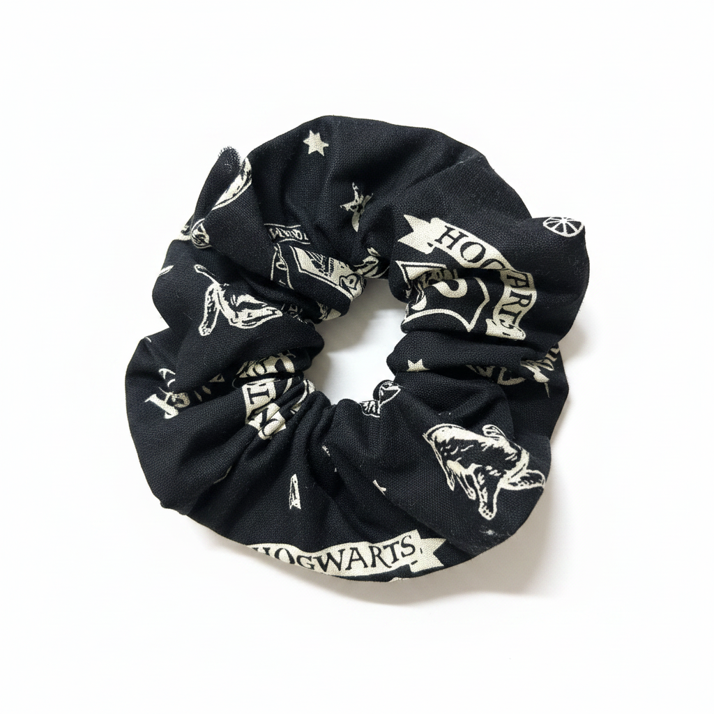 Handmade Fabric Scrunchie